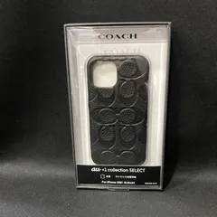 COACH iPhone13mini用ケース 本革 ブラック 2025年最新】coach iphone13miniの人気アイテム - メルカリ