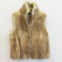 デュアルヴューDUAL VIEW ヴィンテージ マスクラットファー ベスト 毛皮 w842748i