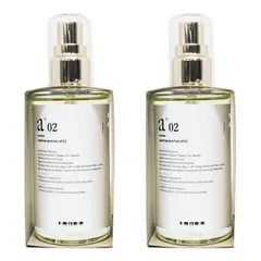 ● 2本セット アンダーバープラス ヘアオイル 02 92ml ホワイトティー スタイリング ボディオイル マルチオイル underbar plus