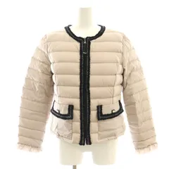 トゥービーシック TO BE CHIC ロイカストレッチノーカラー ダウンジャケット 42 スモークピンク /MI ■OSのサムネイル