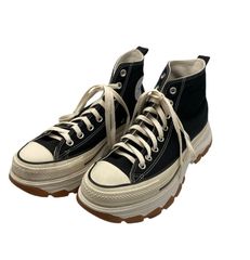 CONVERSE TREKWAVE OX HI コンバース トレックウェーブ ハイ 1SD036 初期モデル 27.5cm メンズ スニーカー 厚底 オールスター 中古 D4