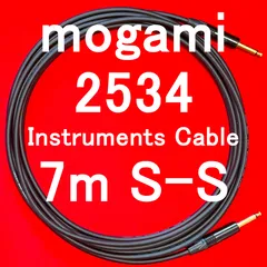 mogami 2534 Instruments Cable w/ Neutrik Gold Plated Plug SS 7m