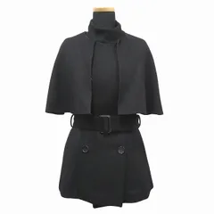 新品❤️デプレ DES PRES ポンチョ ケープコート カシミヤ100% S
