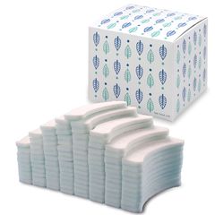 【迅速発送】Sanko サンコー トイレ 汚れ防止 パット おしっこ吸うパット 100コ入 掃除 飛び散り 臭い対策 ホワイト リーフ箱 日本製 AA-28 6×17cm