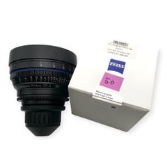 Carl Zeiss Compact Prime CP.2 50mm/T2.1 PLマウント 中古 インターチェンジブルマウント (EF) 付属 シネレンズ