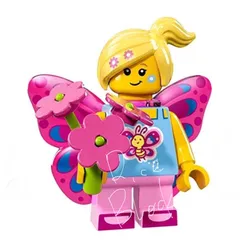 【正規品】LEGO ミニフィグ バタフライガール シリーズ17