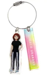 【中古】キーホルダー 麗日お茶子 2連アクリルチャーム 「僕のヒーローアカデミア 6期 おかえり、デク!雄英スペシャルステージ」