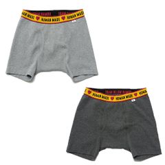 【新品★送料無料】HUMAN MADE パンツ グレー チャコール ヒューマンメイド HMMD BOXER BRIEF 下着 ボクサーパンツ ロゴ おしゃれ メンズ 正規品
