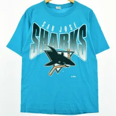 古着 J AMERICA NHL SAN JOSE SHARKS サンノゼシャークス ハーフジップ