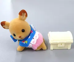 【中古】おもちゃ シカの赤ちゃん 赤ちゃんコレクション～たんけん!ひみつの森シリーズ～ 「シルバニアファミリー キラキラくじ ～ひみつの森であそぼ～」 F賞