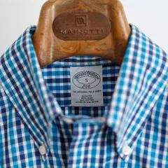 【美品】Brooks Brothers(ブルックスブラザーズ）346半袖シャツ Size:S