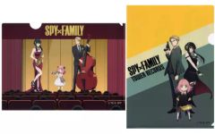 [중고] 클리어 파일 로이드&아냐&요르 A4 클리어 파일 세트 [SPY×FAMILY×TOWER RECORDS]
