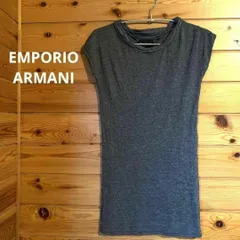 EMPORIOARMANI カットソー 袖なし グレー ロング ユニセックス?