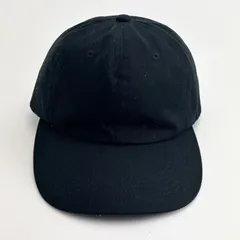 美品 Kijima Takayuki Cotton Chino 6PANEL Cap E-008B Black キジマタカユキ キャップ ブラックのサムネイル