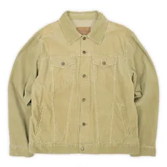 オールドネイビー OLD NAVY 00s 2000年代 コーデュロイ トラッカージャケット 大きめ USA ヴィンテージ アメリカ 古着 メンズ コート ジャケット ベージュ XL【中古】