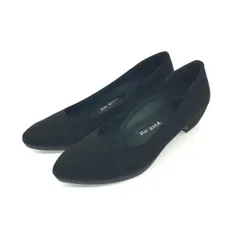 Re:getA リゲッタ パンプス シューズ 表記サイズ:23.5 スエード    ブラック レディース / 240001166459