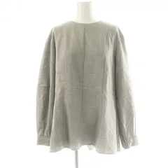 セオリーリュクス theory luxe New Saxony Seine ウールプルオーバーブラウス 長袖 038 グレー /ES ■OS レディース セオリーリュクス theory luxe New Saxony Seine ウールプル