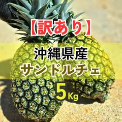 【レア！限定出品】沖縄直送 サンドルチェパイン 5kg　甘さ抜群！ 限定出品‼︎残りわずか】沖縄直送 サンドルチェパイン 5kg（8個