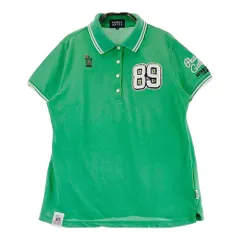 サイズ：2 PEARLY GATES パーリーゲイツ 25周年 半袖ポロシャツ  グリーン系 [240101423147] ゴルフウェア レディース ストスト