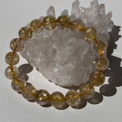 ルチル ブレスレット REZARD リザード ヒカル ルチルクォーツ - メルカリ