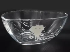 【中古】皿・茶碗 Gambier Bay mode どうぞめしあがれ!ハートガラスボウル 「艦隊これくしょん～艦これ～ サンリオピューロランド×C2機関 キリンボクカワランド」