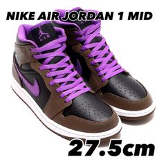 AIR JORDAN 1 MID エア ジョーダン 1 MID PALOMINO/WHITE-WILD BERRY dq8426-215 27.5cm