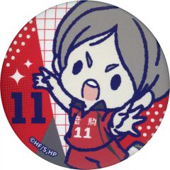 【中古】バッジ・ビンズ 灰羽リエーフ 「ハイキュー!! POP UP SHOP in アトレ秋葉原店 トレーディング缶バッジ【音駒】」