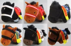 【中古】キーホルダー 全6種セット ぷちマスコットボールチェーン 「サラブレッドコレクション」