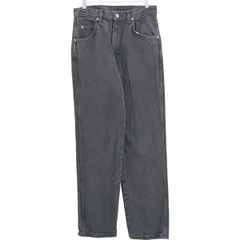 古着 ラングラー Wrangler ブラックデニム ストレートデニムパンツ メンズw31相当/eaa419912