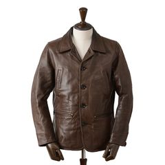 OLD JOE オールドジョー ホースハイド レザーカーコート ジャケット 38