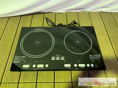 IHクッキングヒーター YAMAZEN IH YET-W1452(B)2024年製