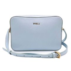 フルラ EK27 リリー ショルダーバッグ 斜めがけ バッグ レディース レザー 革 ブランド ショルダー クロスボディ ポーチ  LILLI CROSSBODY POUCH 水色 レザー FURLA