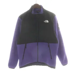 ザノースフェイス THE NORTH FACE デナリジャケット DENALI JACKET ブルゾン ジップアップ フリース 切替 ロゴ刺繍 スタンドカラー M 紫 パープル 黒 ブラック NA72051 /NW36のサムネイル