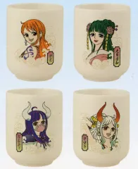 【中古】マグカップ・湯のみ 全4種セット お湯呑み 「一番くじ ワンピース EX ONE PIECE GIRL’S COLLECTION 覇ノ煌」 D賞