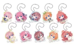 【中古】雑貨 全10種セット 「五等分の花嫁 ふわわっコ アクリルキーホルダー」