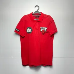 CHICAGO ポロシャツ 赤POLO ポロラルフローレン 半袖 ポロシャツ 2XL ビッグポニー シカゴ