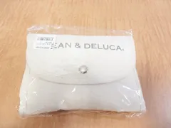 未開封品 DEAN & DELUCA ディーンアンドデルーカ ショッピングバッグ エコバッグ 折りたたみ ホワイト