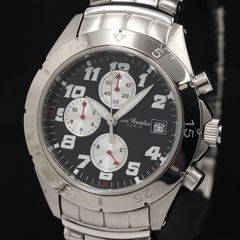 LYLE & SCOTT アナログ 腕時計 GMT シルバー 新品電池 稼働品 - メルカリ