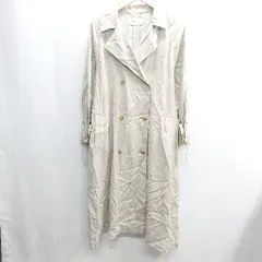 ◇ ⊇ FRAY I.D　フレイ アイディー コットン使用　長袖 ステンカラーコート サイズM グレー系 レディース E  【1409100051209】