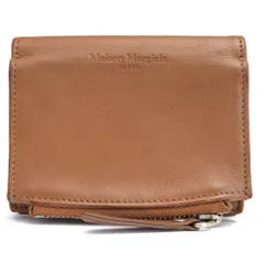 マルタンマルジェラ11 ブラウンレザー 二つ折り財布 箱付き Amazon.co.jp: [Maison Martin Margiela] [メゾン マルジェラ