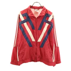 adidas アディダス 80s ヴィンテージ トラックジャケット M レッド メンズ 古着