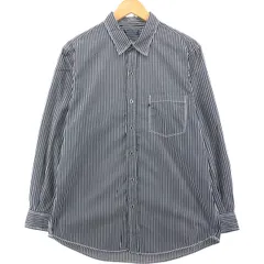 古着 00年代 ラルフローレン Ralph Lauren POLO JEANS COMPANY 長袖 コットンストライプシャツ メンズL相当/eaa555126