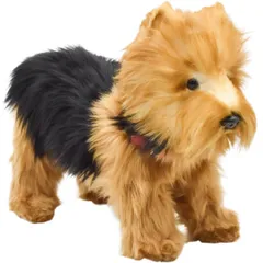 HANSA 5900 ヨークシャーテリア27 L27(cm) ぬいぐるみ ハンサ クリスマス 誕生日 プレゼント 動物 犬 猫 鳥 うさぎ ペンギン アニマル 置物 人形 フィギュア KOESEN ケーセン 大きい マスコット 実物大 大型