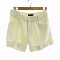 ミッシュマッシュ MISCH MASCH ショートパンツ ハーフ ツイード ラメ 36 S 白 ホワイト /ROのサムネイル
