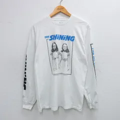 VANS シャイニング　ロングTシャツ　Lサイズ　ムービーT　古着　ホワイト VANS 古着 バンズ The Shining シャイニング ロングTシャツ ロン