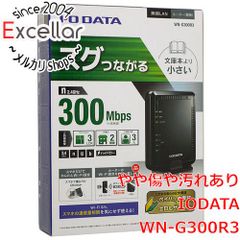 [bn:14] I-O DATA製　無線LANルーター　WN-G300R3 元箱あり