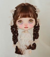 カスタムアイシードールブラウンシュガーフェイスアウトフィット付き