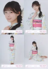 【中古】生写真(乃木坂46) ◇櫻坂46/松本和子/櫻坂46ランダム生写真【2025年 浴衣】 4種コンプリートセット