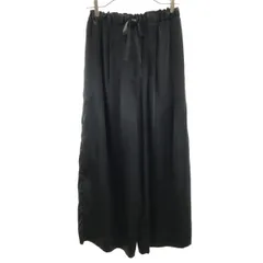 Ray Beams レイビームス ドット柄 サテン イージーパンツ 0 黒 レディース 古着