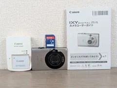【完動品】Canon IXY digital 25 IS　箱＆カメラケース付き Amazon | Canon デジタルカメラ IXY (イクシ) DIGITAL 25IS